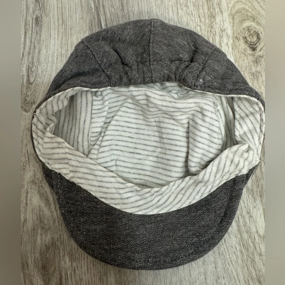 Gray Jeff Cap 6-12 months